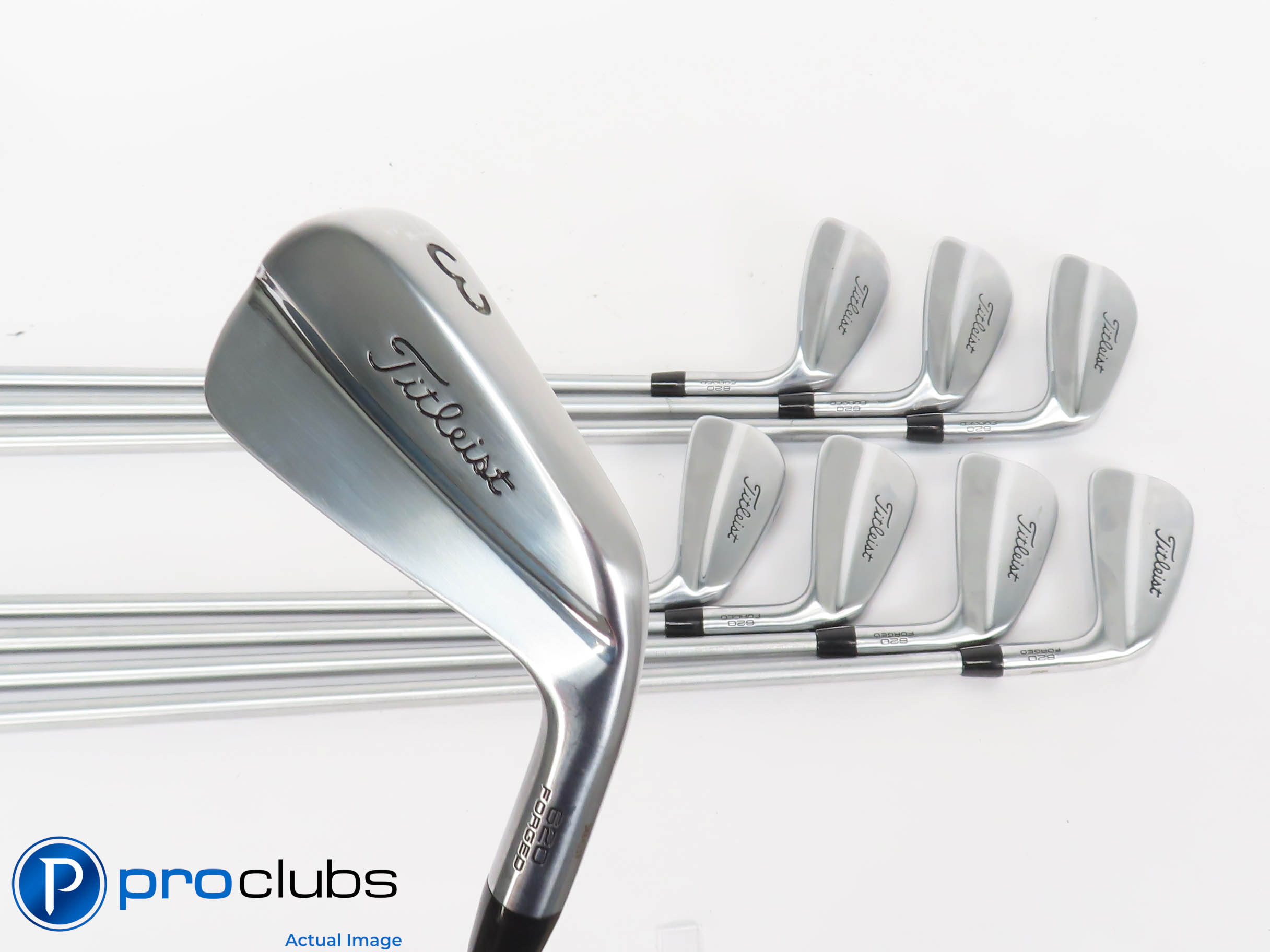 Nice Titleist 620 MB Forged 3-PW IRON SET KBS CTaper 110